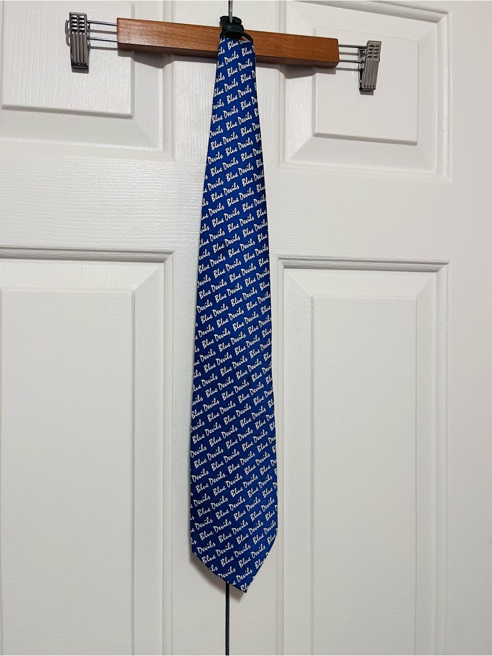 Duke Blue Devils silk tie